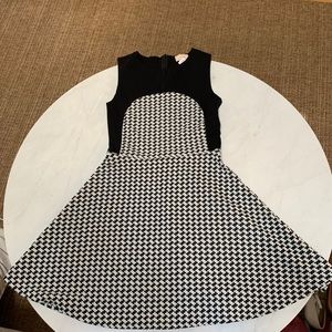 Houndstooth dress